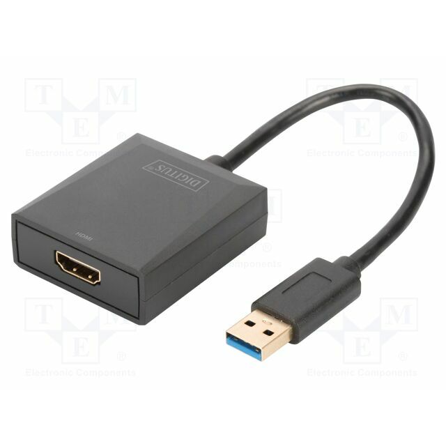 DIGITUS Adapter; HDMI socket,USB A