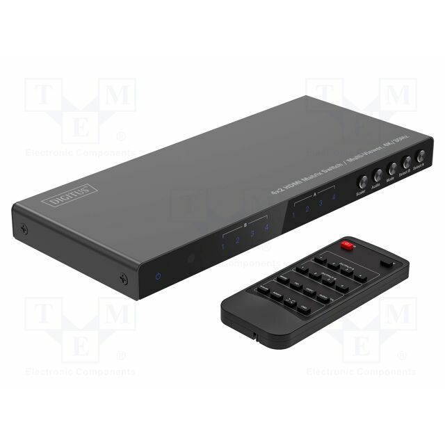 DIGITUS Switch; HDMI 1.4; 4K