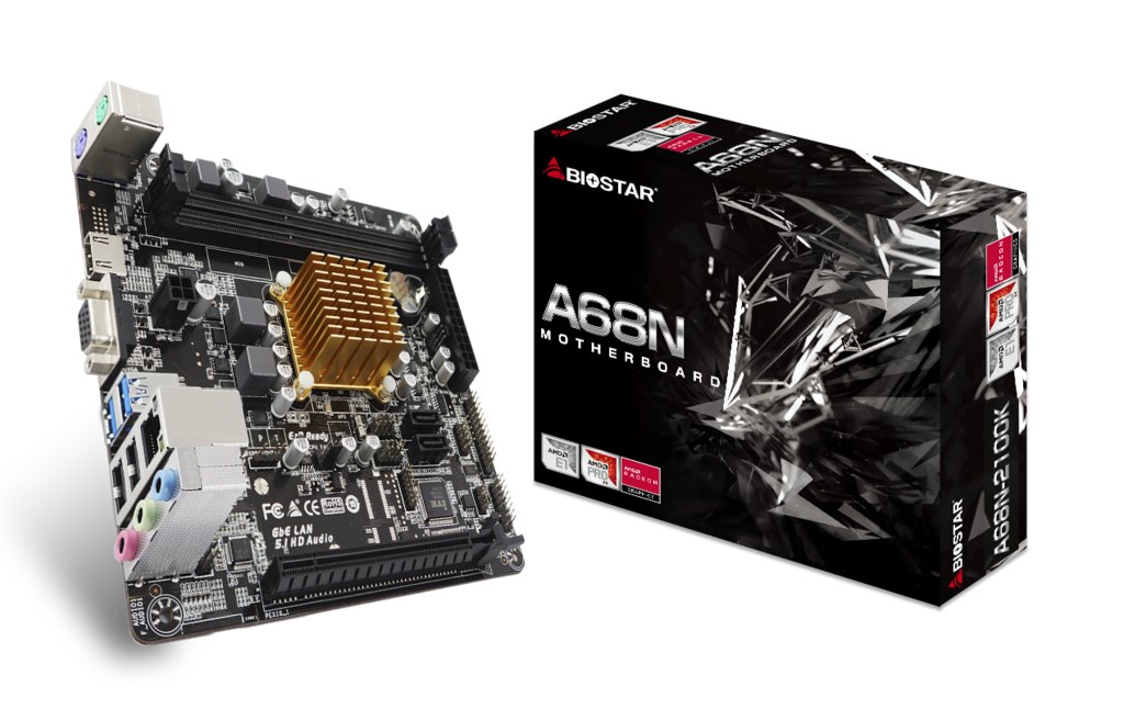 Biostar A68N-2100K - Motherboard - Mini-ITX