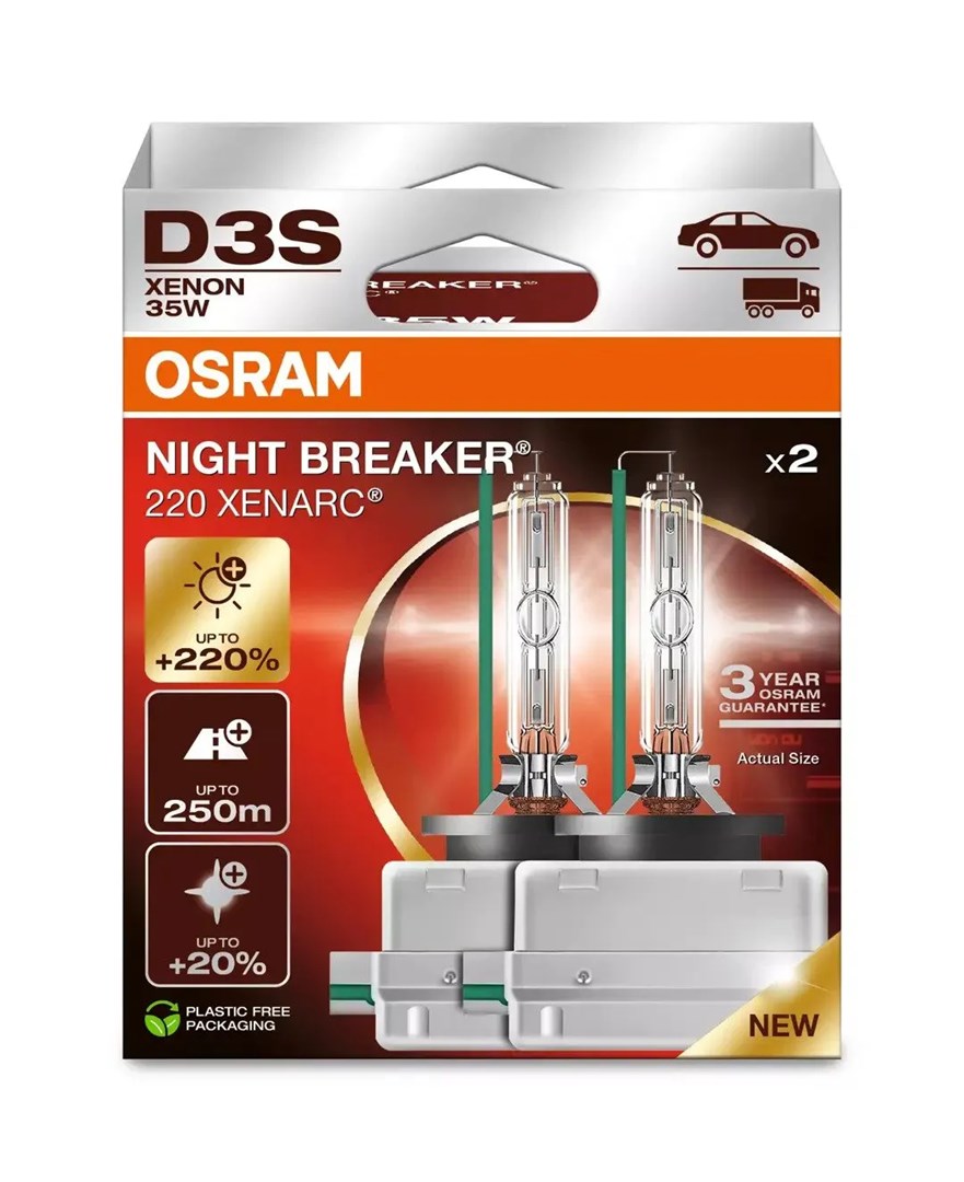 OSRAM XENARC NIGHT BREAKER 220 D3S
