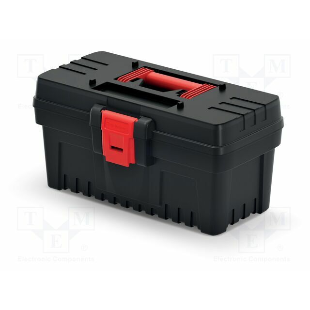 KISTENBERG Chest; tool case; black; polymer