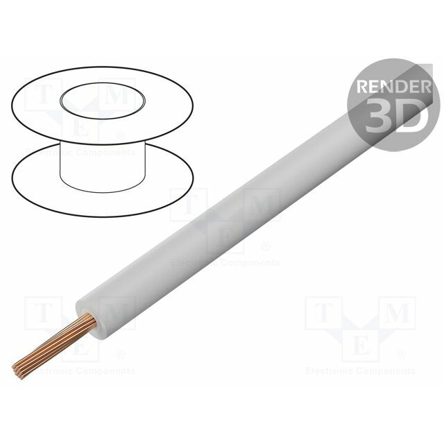 ELECTRO-PJP Wire; 1x1.5mm2; stranded; Cu