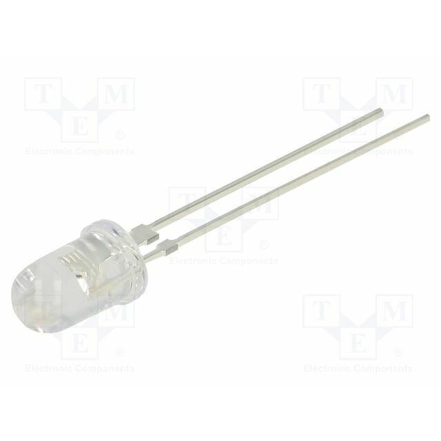 OPTOSUPPLY LED; blue; 5mm; 25000mcd; 30°