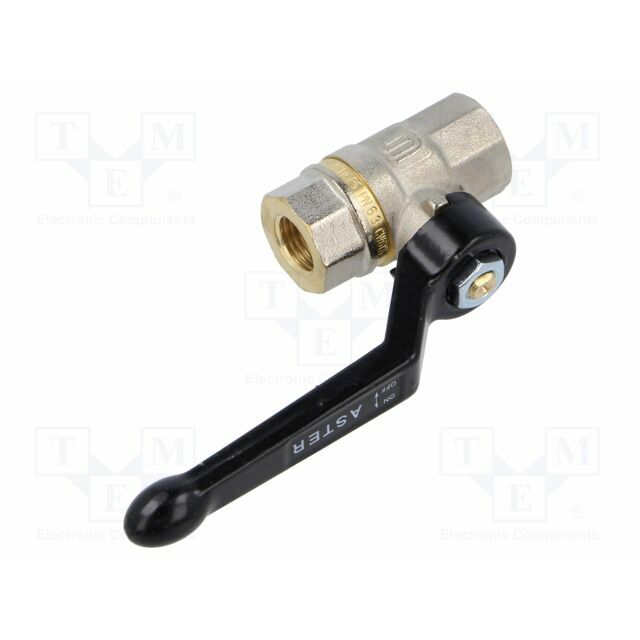PNEUMAT Ball valve; max.25bar; nickel