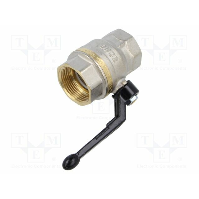 PNEUMAT Ball valve; max.25bar; nickel