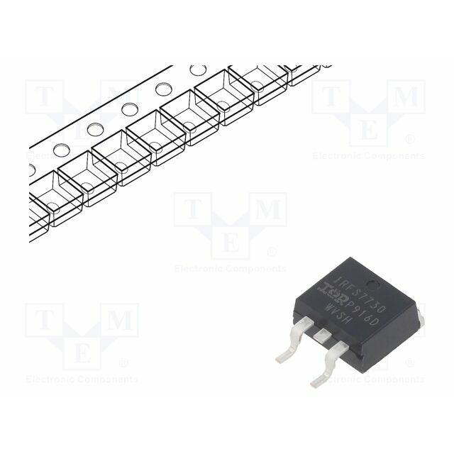 INFINEON TECHNOLOGIES Transistor: N-MOSFET; unipolar; 75V