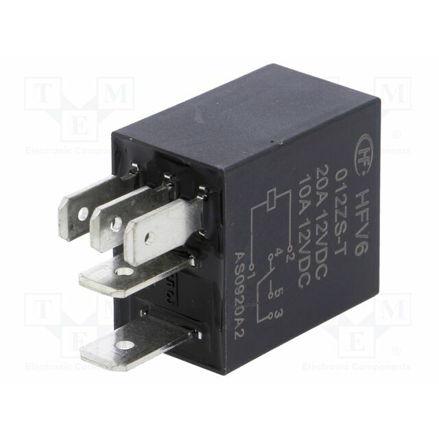 HONGFA RELAY Relay: electromagnetic; Ucoil: 12VDC