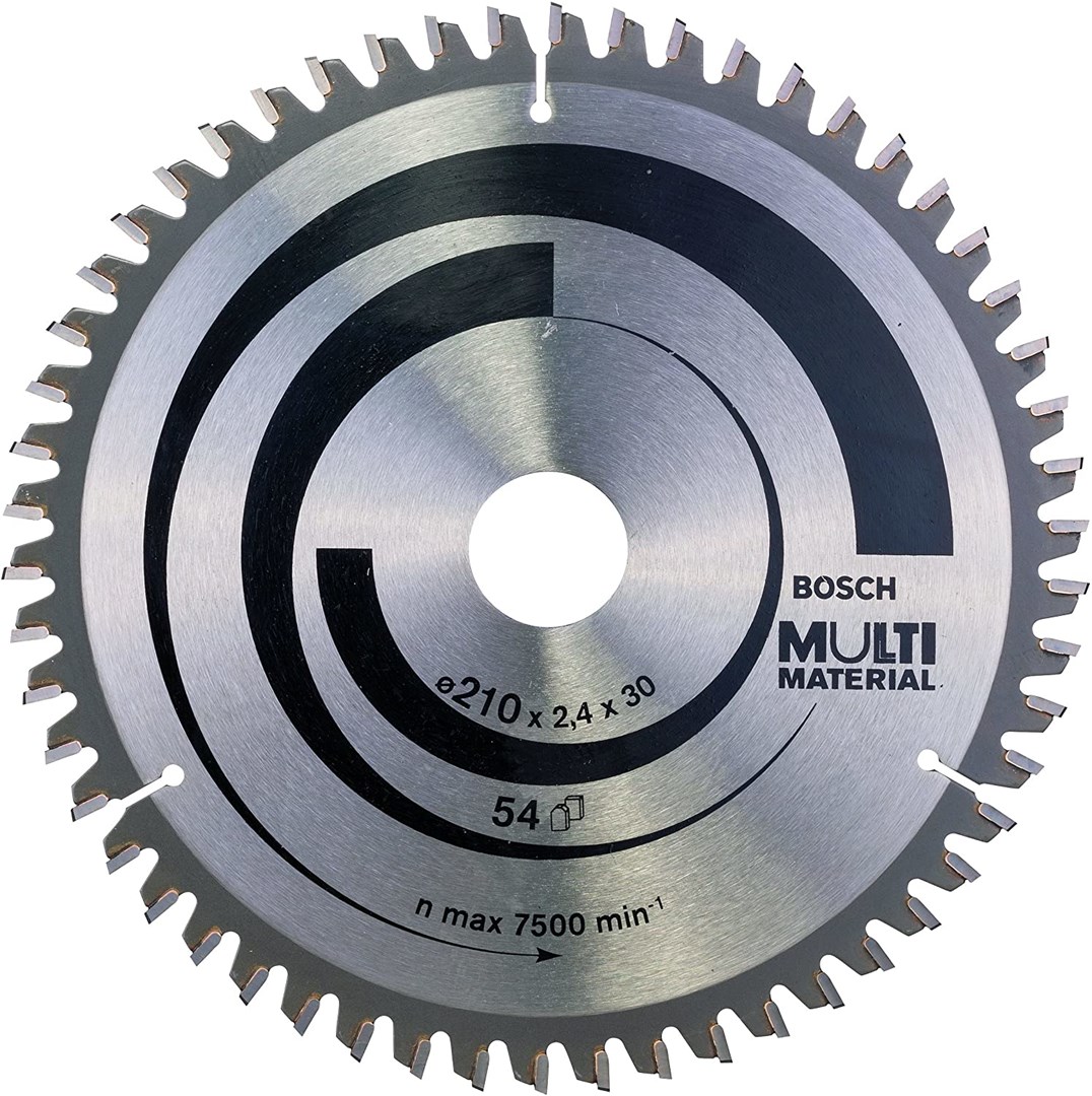 Ripzāģa disks 210x30mm Multi material Bosch