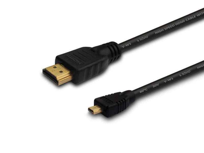 HDMI kabelis SAVIO CL-39 1 m