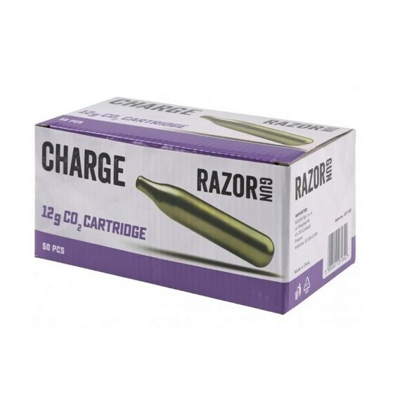 RazorGun CO2 kapsulas 12g - 50