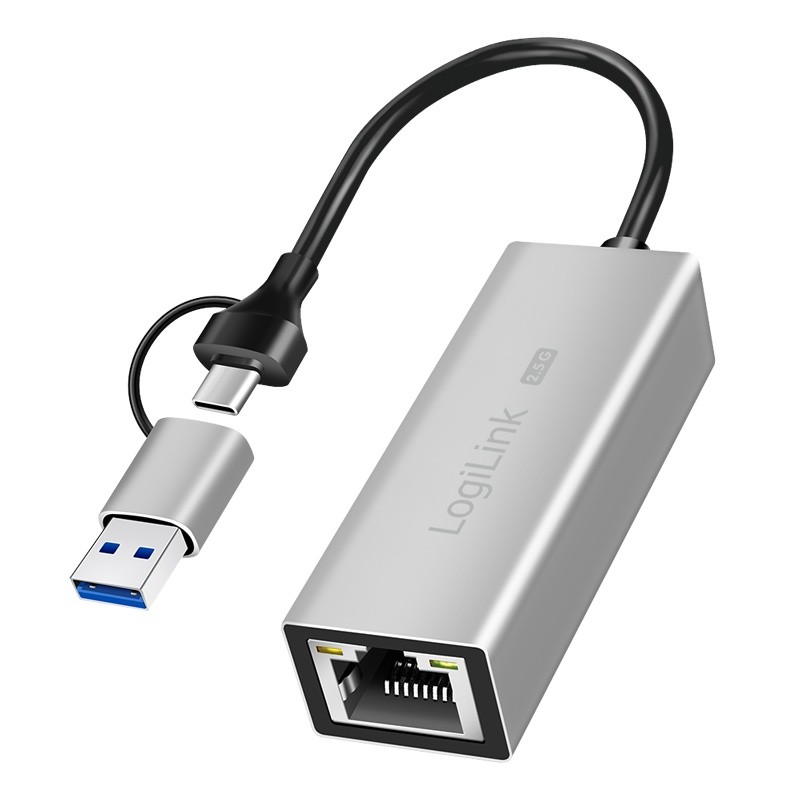 Tīkla adapteris USB-A/-C uz 2.5G
