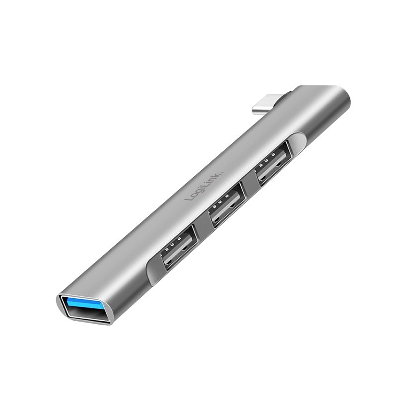 LOGILINK Ultraslim USB-C hub to 1xUSB-A
