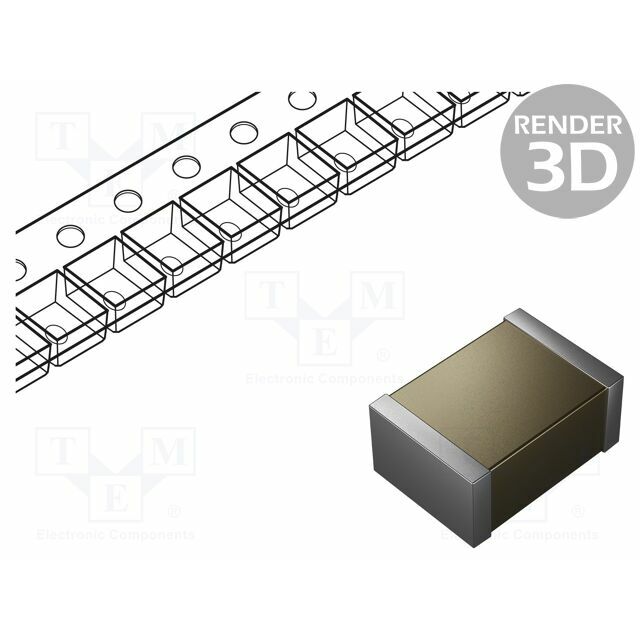 TDK Capacitor: ceramic; MLCC; 22uF; 25V