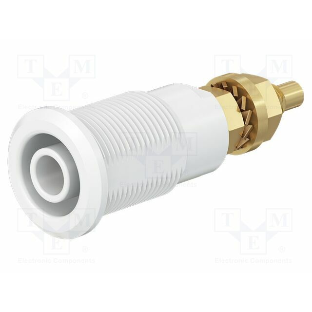 STAUBLI Laboratory connector: 4mm banana; socket