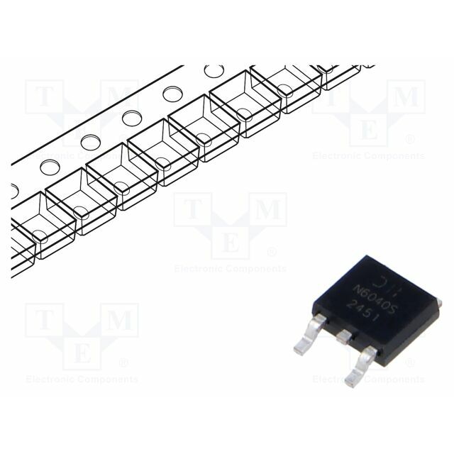 DIODES INCORPORATED Transistor: N-MOSFET; unipolar; 60V