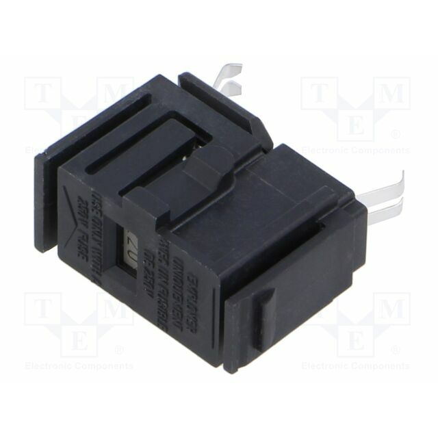 SCHURTER Fuse holder; 5x20mm; 110VAC,220VAC