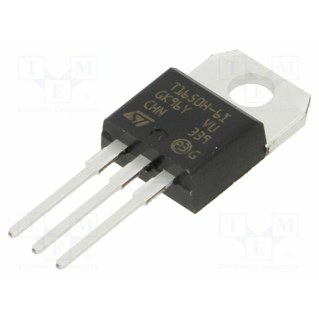 STMICROELECTRONICS Triac; 600V; 16A; Igt: 50mA