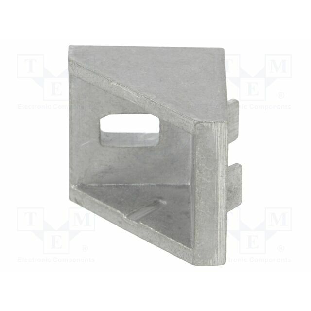 ELESA+GANTER Angle bracket; for profiles; Width
