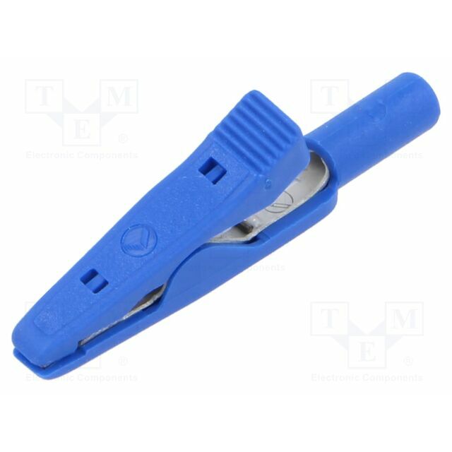 HIRSCHMANN T&M Crocodile clip; 8A; 60VDC