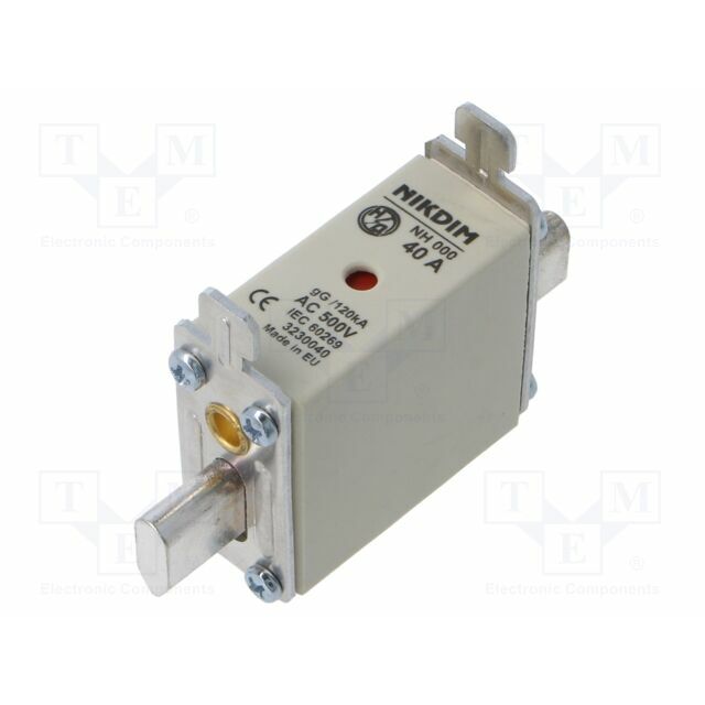 NIKDIM LTD Fuse: fuse; NH000; industrial