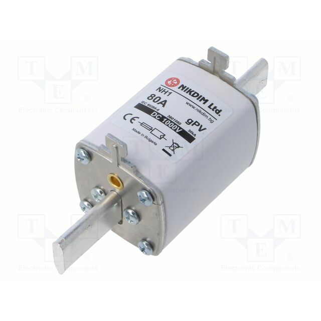NIKDIM LTD Fuse: fuse; NH1; industrial