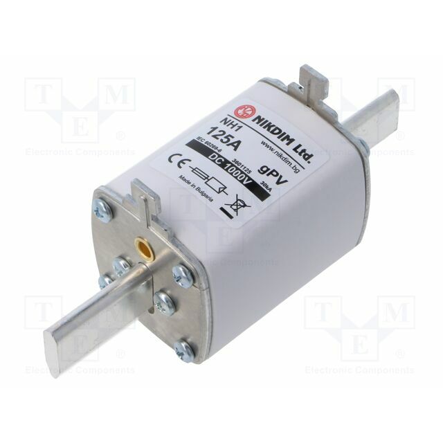 NIKDIM LTD Fuse: fuse; NH1; industrial