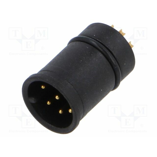 LUTRONIC Connector: M12; contact insert; PIN: