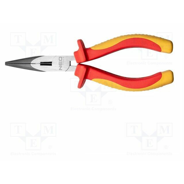 NEO TOOLS Insulated,straight,half-rounded nose