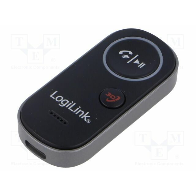 LOGILINK BT receiver; black; Jack 3