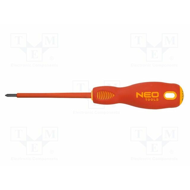 NEO TOOLS Screwdriver: insulated; Phillips; PH1