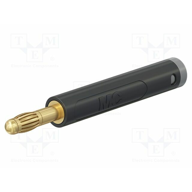 STAUBLI Laboratory connector: 4mm banana; plug