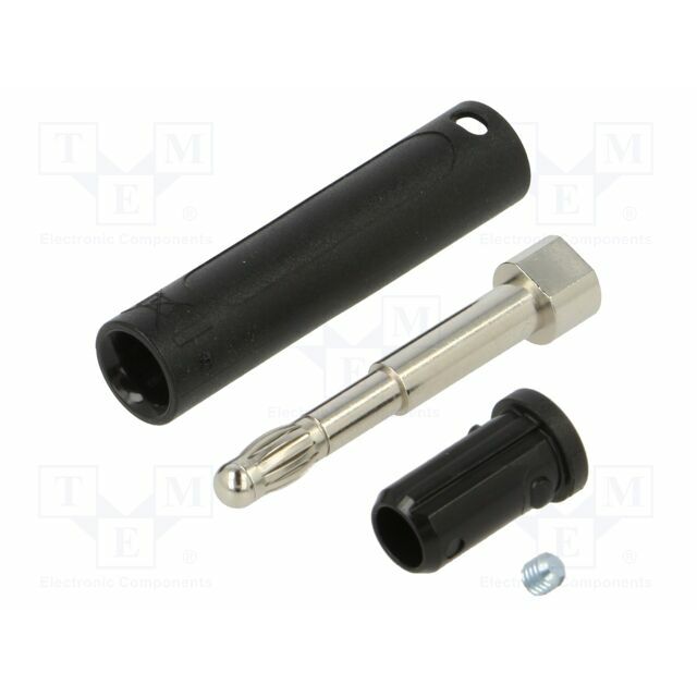 STAUBLI Laboratory connector: 4mm banana; plug