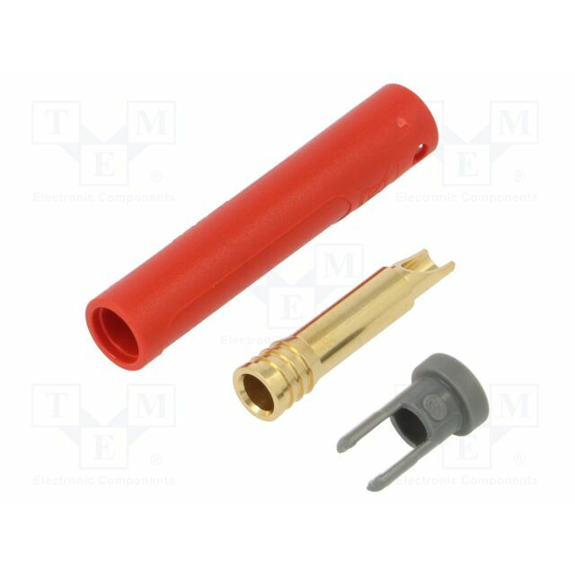 STAUBLI Laboratory connector: 4mm banana; socket