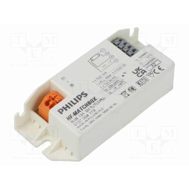 PHILIPS 230÷240VAC; HF; terminal block; 94x40x22mm