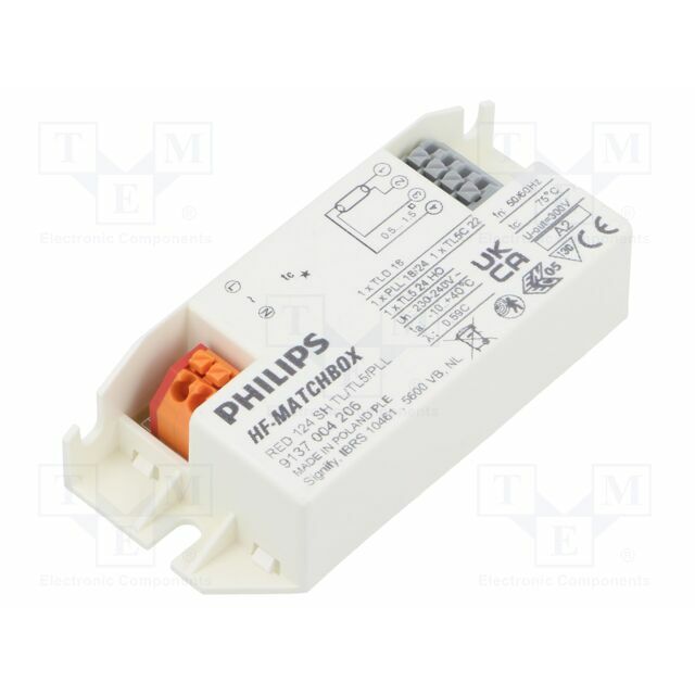 PHILIPS 230÷240VAC; HF; terminal block; 94x40x22mm