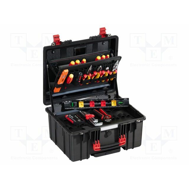 Tools set: general purpose; case; for