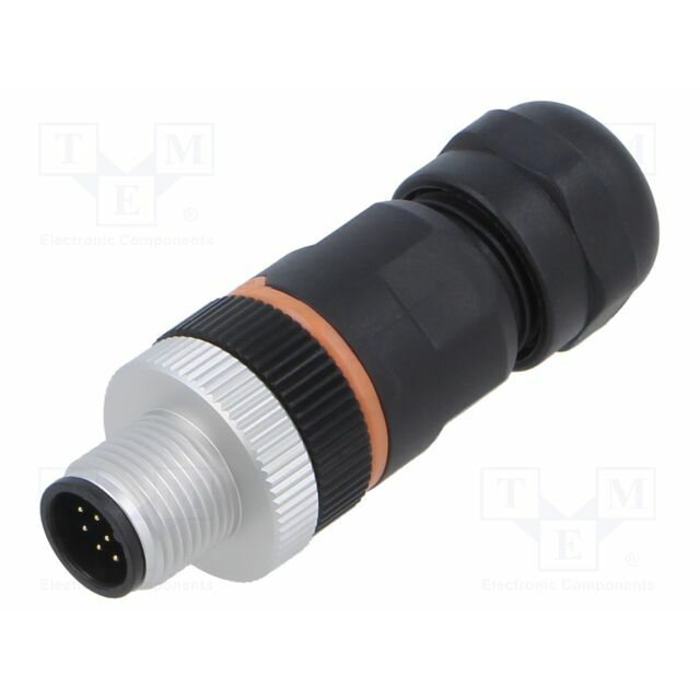 LAPP Connector: M12; plug; PIN: 12