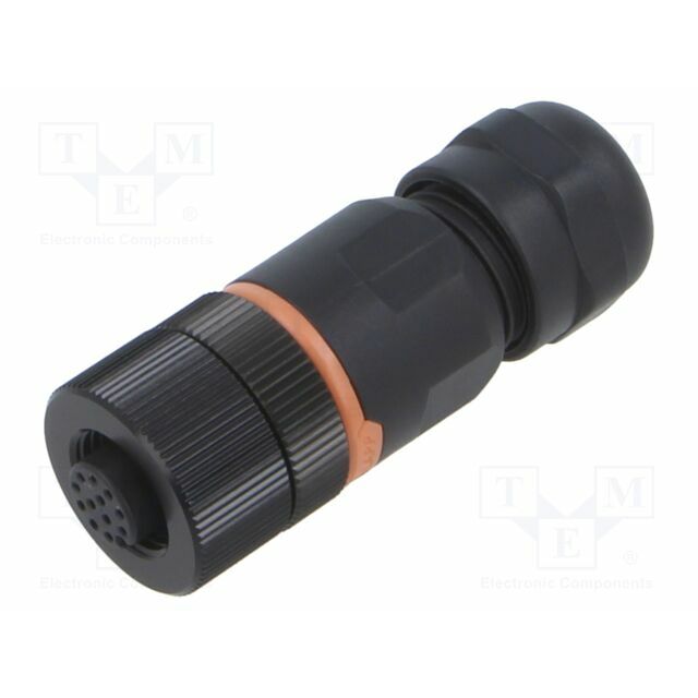 LAPP Connector: M12; plug; PIN: 12