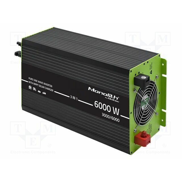 Converter: DC/AC; 12VDC; 230VAC; 225x470x150mm; Input:
