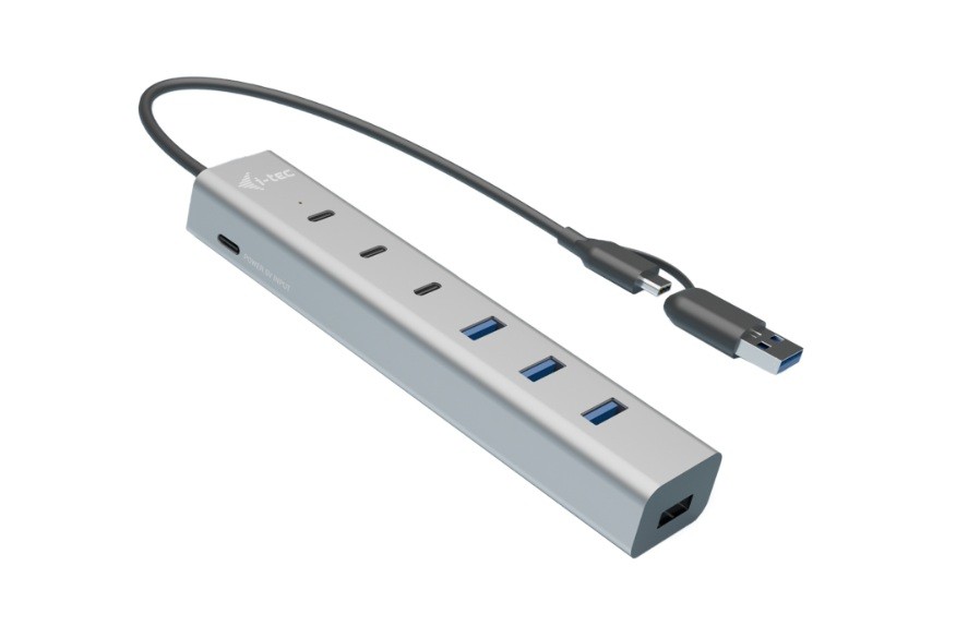 I-tec USB-C/USB-A Charg ing Metal HUB