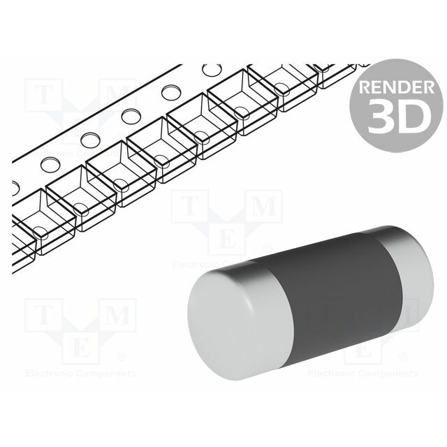 VIKING Resistor: metal film; 1kΩ; SMD