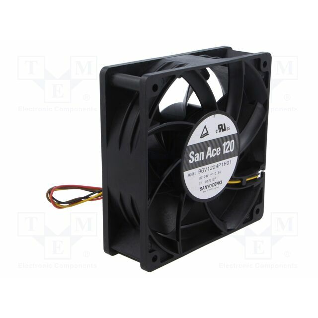 SANYO DENKI Fan: DC; 120x120x38mm; axial