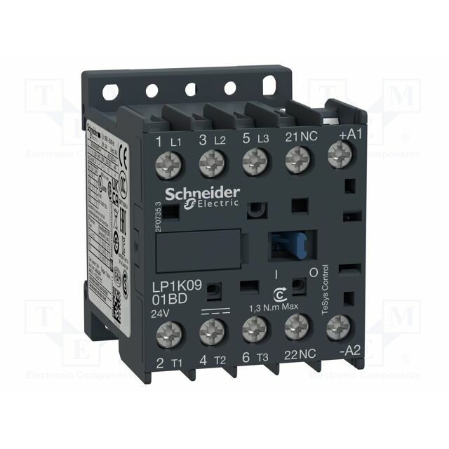 SCHNEIDER ELECTRIC Contactor: 3-pole; NO x3