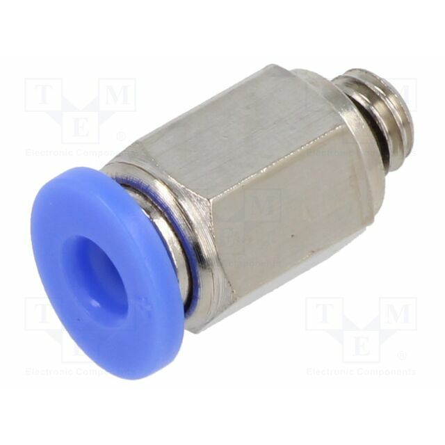 PNEUMAT Push-in fitting; straight; -0.95÷15bar