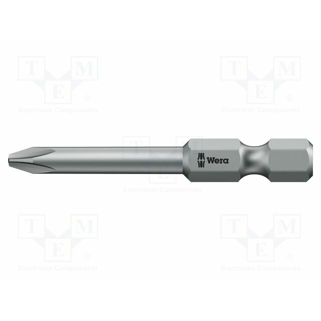 Screwdriver bit; Phillips; PH1; 1/4"; Overall