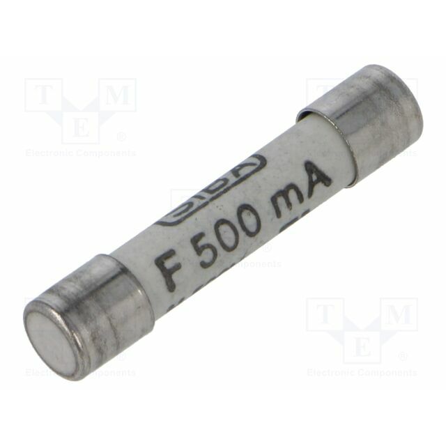 SIBA Fuse: fuse; 6.3x32mm; ceramic
