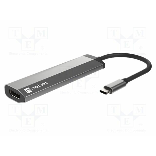 NATEC Hub USB; HDMI socket,USB