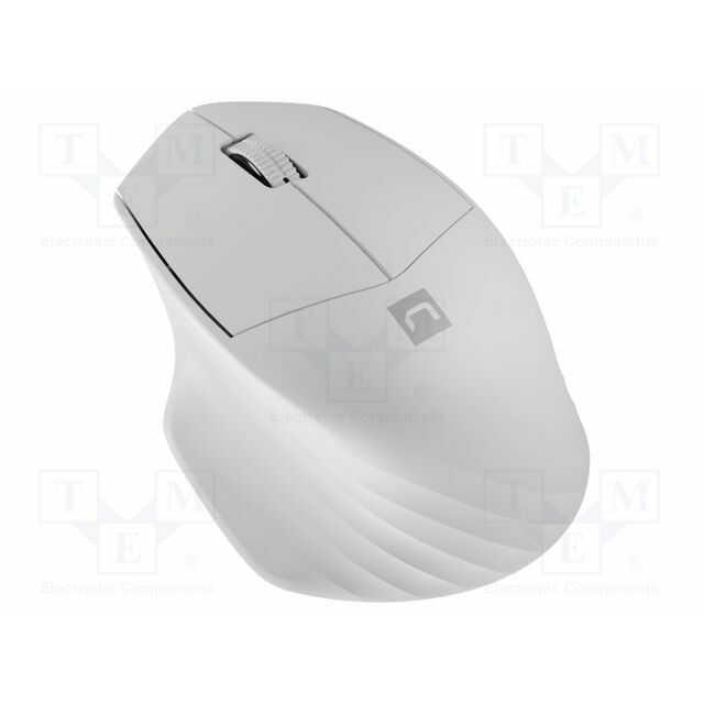 NATEC Mouse; SISKIN 2; white; USB