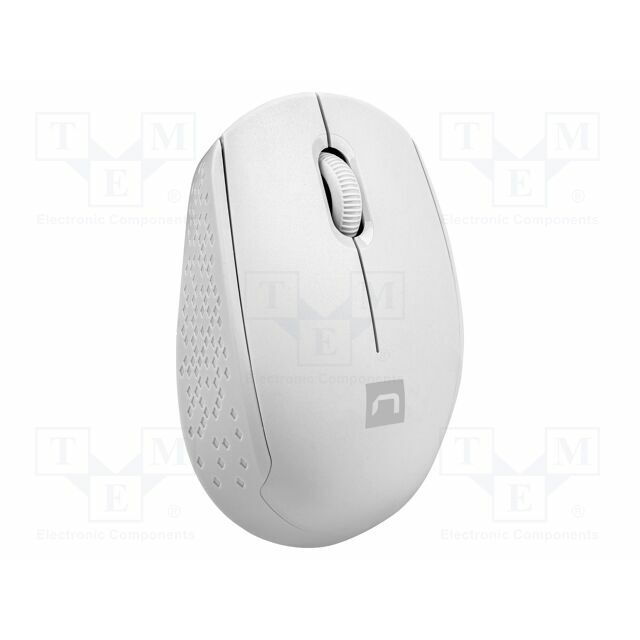 NATEC Mouse; STORK; white; USB A