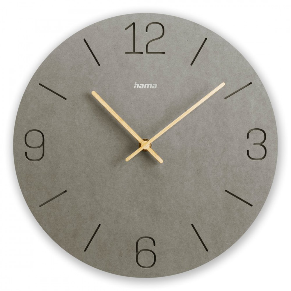 HAMA crete wall clock MDF 30cm